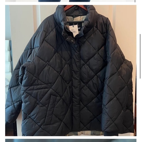 Barbour Hoxa Plus Size Quilted Jacket Size 3X Coat - Picture 1 of 9